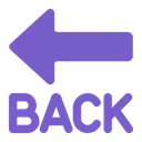 Free Back  Icon