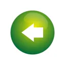 Free Green Back Navigation Icon