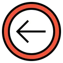 Free Back Arrow  Icon