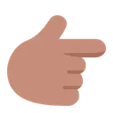 Free Index Pointing Right Icon