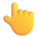 Free Index Pointing Up Icon