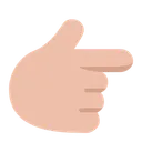 Free Index Pointing Up Icon