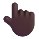 Free Index Pointing Up Icon