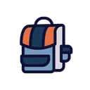 Free Adventure Backpack Travel Icon