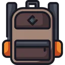 Free Backpack Backpacker Travel Bag Icon