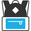 Free Backpack School Bag Education Icon