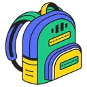 Free Backpack Schoolbag Rucksack Icon