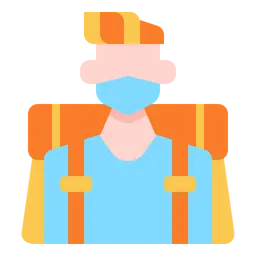 Free Backpacker  Icon