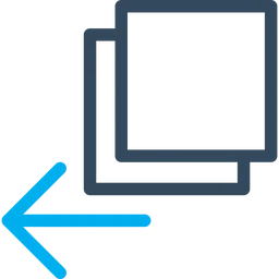 Free Backward Document  Icon