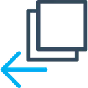 Free Backward Document Arrow Back Icon