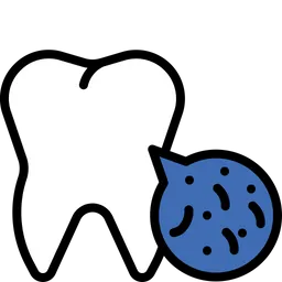 Free Bacteria in teeth  Icon
