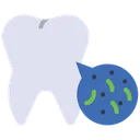 Free Bacteria in teeth  Icon