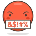 Free Bad Words Angry Icon