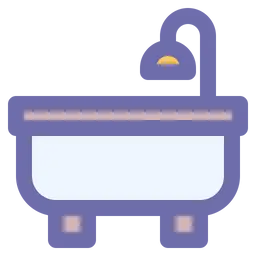 Free Badewanne  Symbol