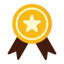 Free Badge Star Badge Medal Icon