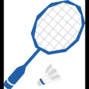 Free Badminton Board Game Sports Day Icon