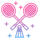 Free Racket Shuttlecook Games Icon