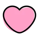Free Badoo Heart  Icon