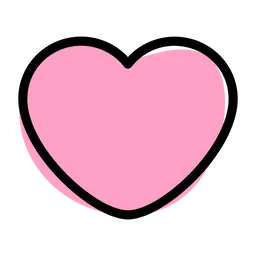 Free Badoo Heart Logo Icon