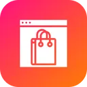 Free Bag Cart Shop Icon
