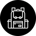 Free Bag Adventure Backpack Icon