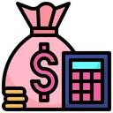 Free Bag Money  Icon