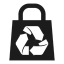 Free Bag Renewable Bag Reprocess Bag Recycling Icône