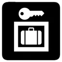 Free Baggage Lockers Icon