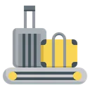 Free Baggage Carousel Trolley Baggage Icon