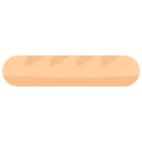 Free Baguette Bread Food Icon