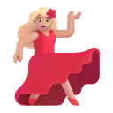 Free Baile Color Medio Claro Icono