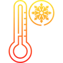 Free Baixa Temperatura Termometro Frio Ícone