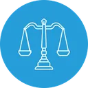 Free Balance Scale Law Icon