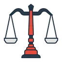 Free Balance Scale Law Icon