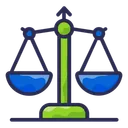 Free Law Justice Scale Icon