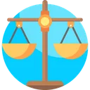 Free Balance Scale Justice Icon