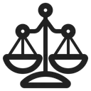 Free Scale High Contrast Icon