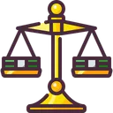 Free Balance Banking Justice Scale Icon