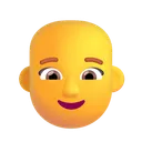 Free Bald Color Default Icon