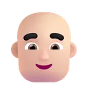 Free Bald Color Light Icon