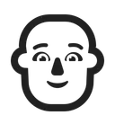 Free Bald  Icon