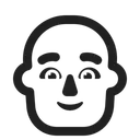 Free Bald  Icon