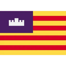 Free Balearic Islands Flag Icon