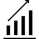 Free Balkendiagramm Wachstumsdiagramm Fortschrittsdiagramm Symbol