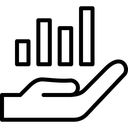 Free Balkendiagramm Pflege  Symbol