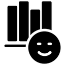 Free Balkendiagramm Zufriedenheit  Symbol