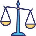 Free Waage Gericht Gerechtigkeitswaage Icon