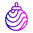 Free Ball Bells Christmas Icon