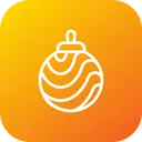 Free Ball Bells Christmas Icon