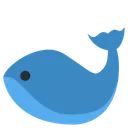 Free Ballena Acuaticos Mamiferos Icono